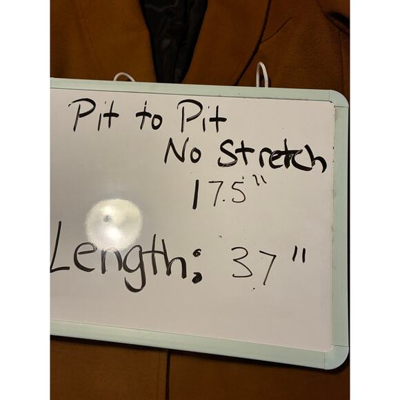 Veronica Beard Size 6 Chesterfield Wool Cashmere Dickey Coat Trench Leather moto - Picture 12 of 14